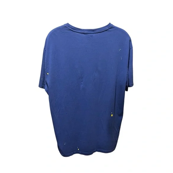 Polo by Ralph Lauren Classic Fit Tee Big Pony Logo Large Paint Splatter - Picture 3 of 8